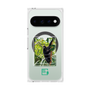 プレミアムスクエアケース with Pixelsnap［ Green Future Project - Brown-headed Spider Monkey ］