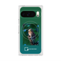 プレミアムスクエアケース with Pixelsnap［ Green Future Project - Ferruginous Pygmy Owl ］
