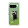 プレミアムスクエアケース with Pixelsnap［ Green Future Project - Black-mantled Tamarin ］
