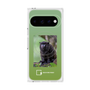 プレミアムスクエアケース with Pixelsnap［ Green Future Project - Black-mantled Tamarin ］