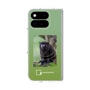 プレミアムスクエアケース with Pixelsnap［ Green Future Project - Black-mantled Tamarin ］