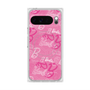 プレミアムスクエアケース with Pixelsnap［ Barbie - ロゴパターン1 ］