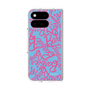 プレミアムスクエアケース with Pixelsnap［ Barbie - ロゴパターン2 ］