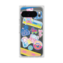 プレミアムスクエアケース with Pixelsnap［ Barbie - ステッカー ］
