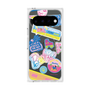 プレミアムスクエアケース with Pixelsnap［ Barbie - ステッカー ］