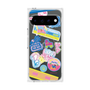 プレミアムスクエアケース with Pixelsnap［ Barbie - ステッカー ］