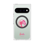 プレミアムスクエアケース with Pixelsnap［ Barbie - ロゴ ］
