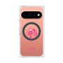 プレミアムスクエアケース with Pixelsnap［ Barbie - ロゴ ］