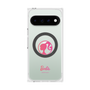 プレミアムスクエアケース with Pixelsnap［ Barbie - ロゴ ］