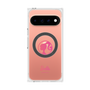 プレミアムスクエアケース with Pixelsnap［ Barbie - ロゴ ］