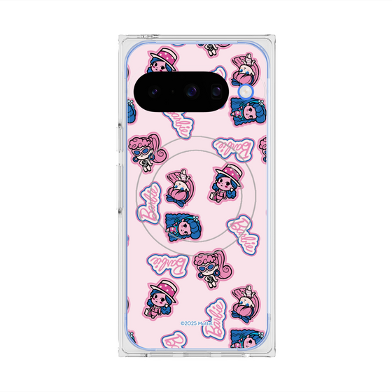 プレミアムスクエアケース with Pixelsnap［ Barbie - CUTIE STYLE1 ］