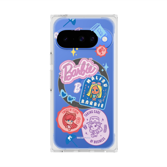 プレミアムスクエアケース with Pixelsnap［ Barbie - CUTIE STYLE2 ］