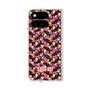 プレミアムスクエアケース with Pixelsnap［ ANNA SUI - HEARTS VINE - PINK ］