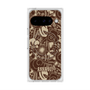 プレミアムスクエアケース with Pixelsnap［ ANNA SUI - STITCHED FLORAL ］