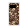 プレミアムスクエアケース with Pixelsnap［ ANNA SUI - STITCHED FLORAL ］