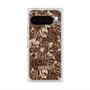 プレミアムスクエアケース with Pixelsnap［ ANNA SUI - STITCHED FLORAL ］