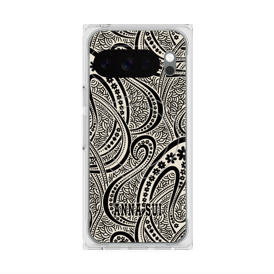 プレミアムスクエアケース with Pixelsnap［ ANNA SUI - PAISLEY ］