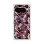 プレミアムスクエアケース with Pixelsnap［ ANNA SUI - WAVY CLOUDS ］