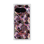 プレミアムスクエアケース with Pixelsnap［ ANNA SUI - WAVY CLOUDS ］