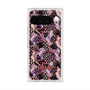 プレミアムスクエアケース with Pixelsnap［ ANNA SUI - WAVY CLOUDS ］
