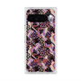 プレミアムスクエアケース with Pixelsnap［ ANNA SUI - WAVY CLOUDS ］