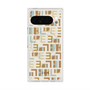プレミアムスクエアケース with Pixelsnap［ ELLE - Iconics Prints1 ］
