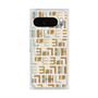 プレミアムスクエアケース with Pixelsnap［ ELLE - Iconics Prints1 ］