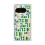 プレミアムスクエアケース with Pixelsnap［ ELLE - Iconics Prints2 ］