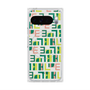 プレミアムスクエアケース with Pixelsnap［ ELLE - Iconics Prints2 ］