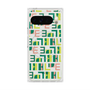 プレミアムスクエアケース with Pixelsnap［ ELLE - Iconics Prints2 ］