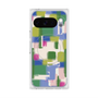 プレミアムスクエアケース with Pixelsnap［ ELLE - Iconics Prints3 ］