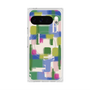 プレミアムスクエアケース with Pixelsnap［ ELLE - Iconics Prints3 ］