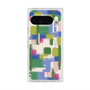 プレミアムスクエアケース with Pixelsnap［ ELLE - Iconics Prints3 ］