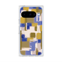 プレミアムスクエアケース with Pixelsnap［ ELLE - Iconics Prints4 ］
