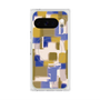 プレミアムスクエアケース with Pixelsnap［ ELLE - Iconics Prints4 ］