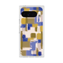プレミアムスクエアケース with Pixelsnap［ ELLE - Iconics Prints4 ］