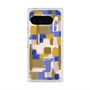 プレミアムスクエアケース with Pixelsnap［ ELLE - Iconics Prints4 ］