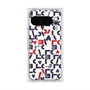 プレミアムスクエアケース with Pixelsnap［ ELLE - Simply Graphical ］