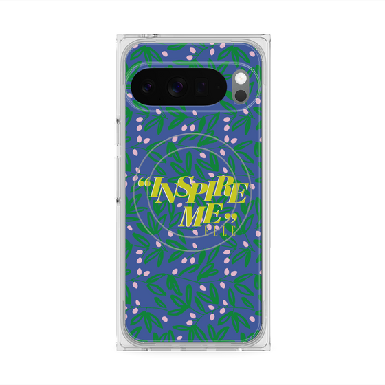 プレミアムスクエアケース with Pixelsnap［ ELLE - Inspire Me ］