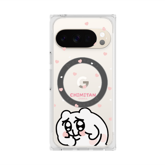 プレミアムスクエアケース with Pixelsnap［ ちみたん - ちみたん ］