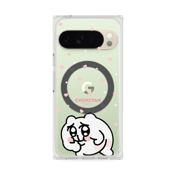 プレミアムスクエアケース with Pixelsnap［ ちみたん - ちみたん ］