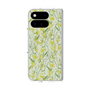 プレミアムスクエアケース with Pixelsnap［ 日比谷花壇 - DelicateGeometry - ライトグリーン ］