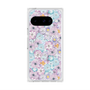 プレミアムスクエアケース with Pixelsnap［ 日比谷花壇 - HarmonyinBloom - パープル ］