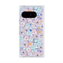 プレミアムスクエアケース with Pixelsnap［ 日比谷花壇 - HarmonyinBloom - パープル ］