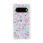 プレミアムスクエアケース with Pixelsnap［ 日比谷花壇 - HarmonyinBloom - パープル ］