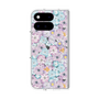 プレミアムスクエアケース with Pixelsnap［ 日比谷花壇 - HarmonyinBloom - パープル ］