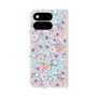 プレミアムスクエアケース with Pixelsnap［ 日比谷花壇 - HarmonyinBloom - パープル ］