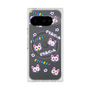 プレミアムスクエアケース with Pixelsnap［ クリアソン新宿 - くりあにゃん - 総柄 ］