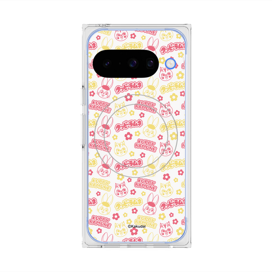 プレミアムスクエアケース with Pixelsnap［ クッピーラムネ - パターン2 ］