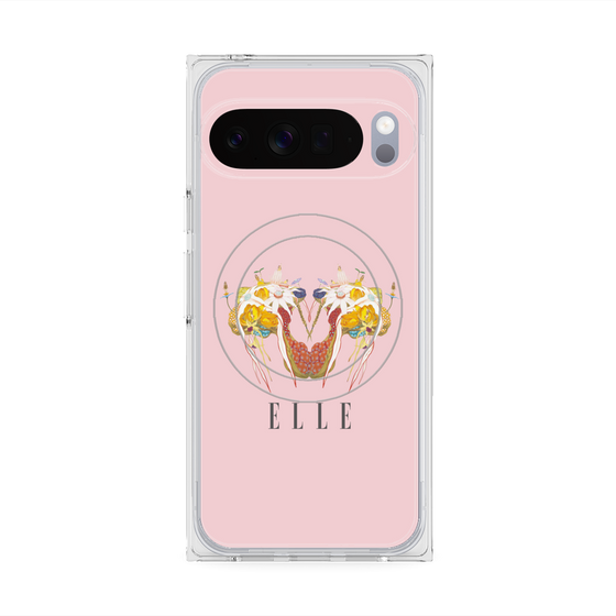 プレミアムスクエアケース with Pixelsnap［ ELLE - 80 YEARS - MARI ITO ］